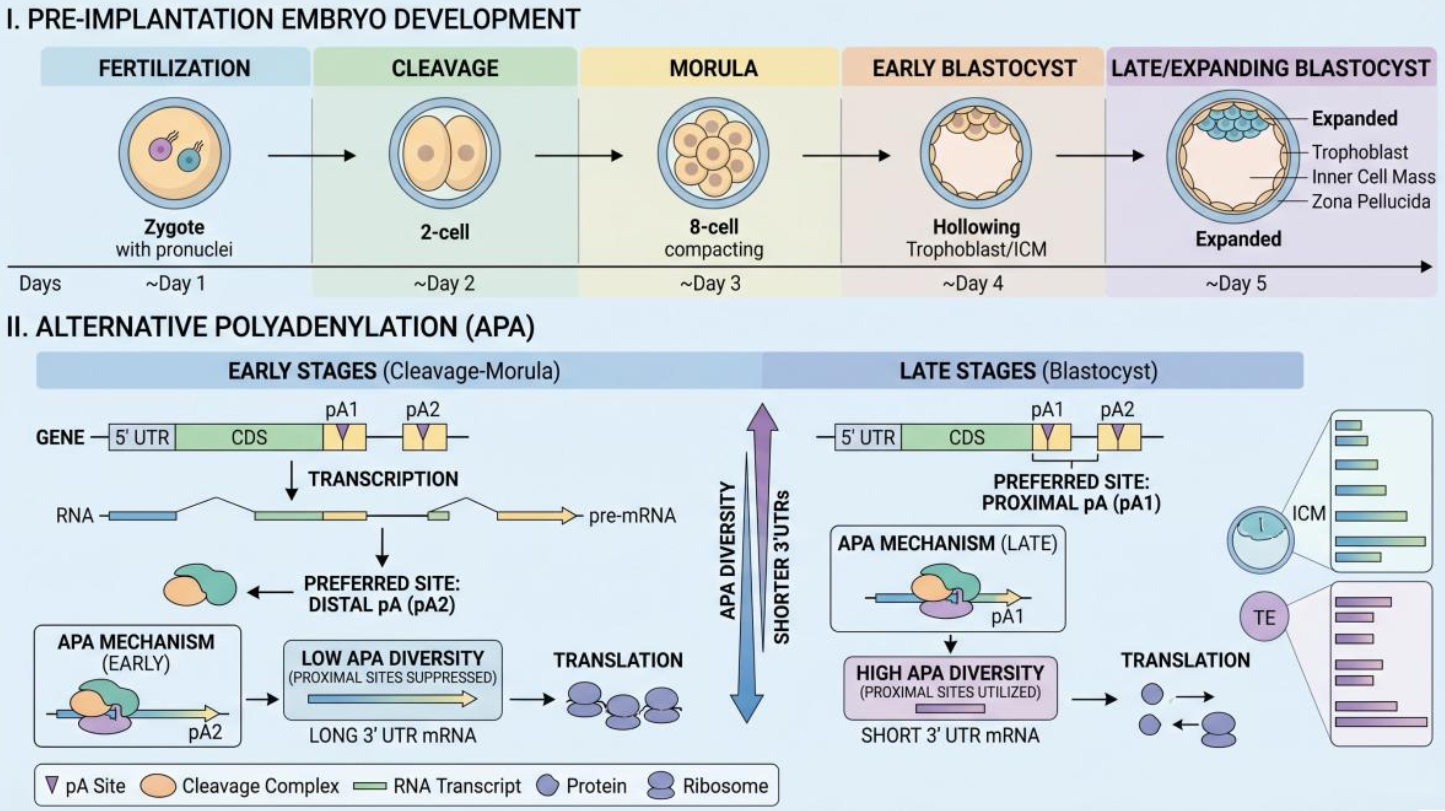 APA in Embryogenesis