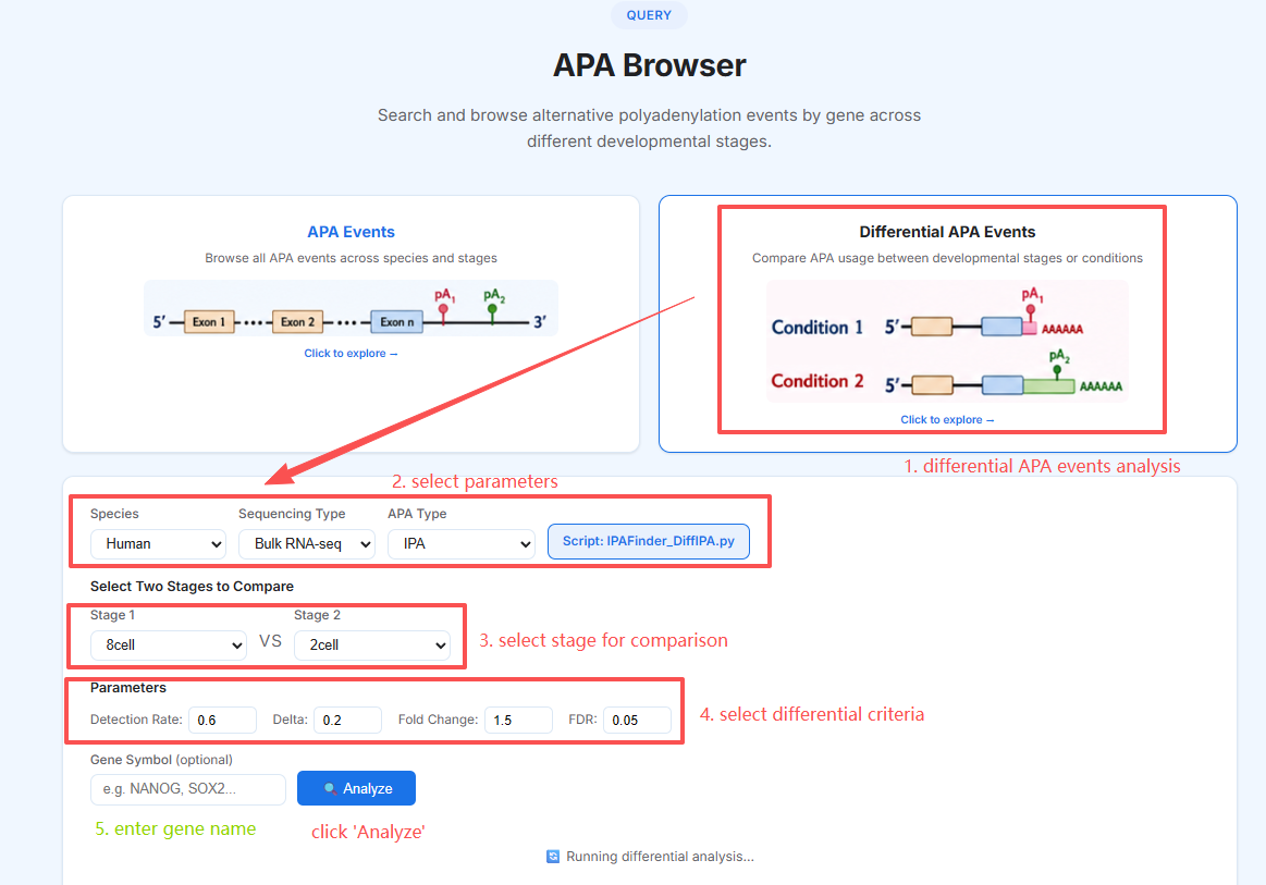APA Browser - Search Results